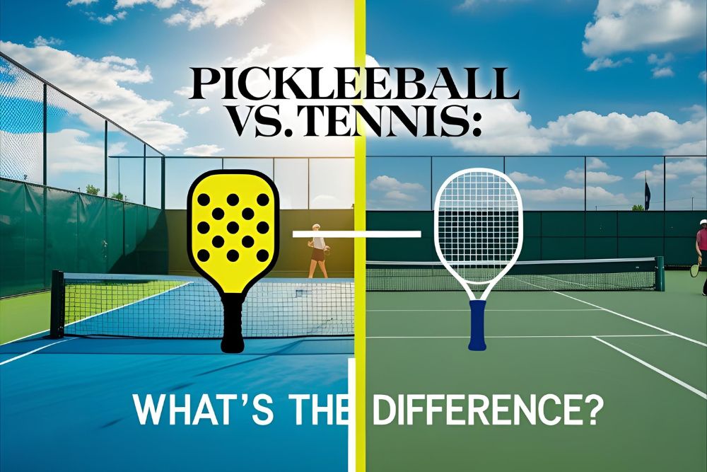 Pickleball vs Tennis